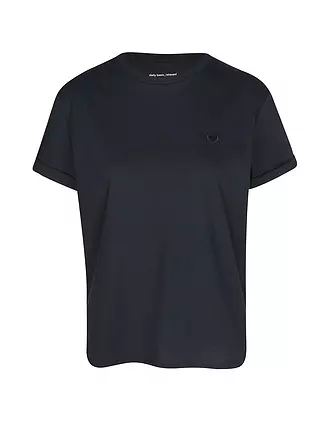 OPUS | T-shirt SERZ | dunkelblau